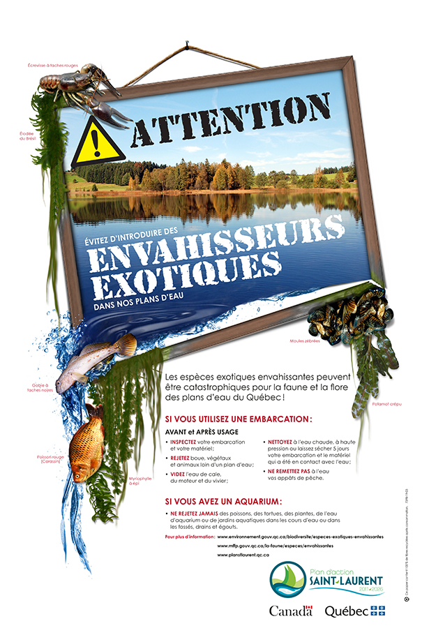 Evitez introduire espèces exotiques envahissantes